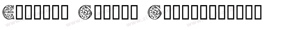 Encient German Gothic字体转换